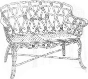 cast loveseat