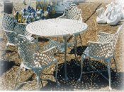 basket weave patio set