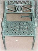 cast patio chair