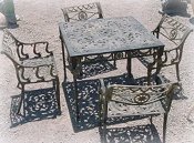 cast patio set