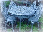 cast patio set