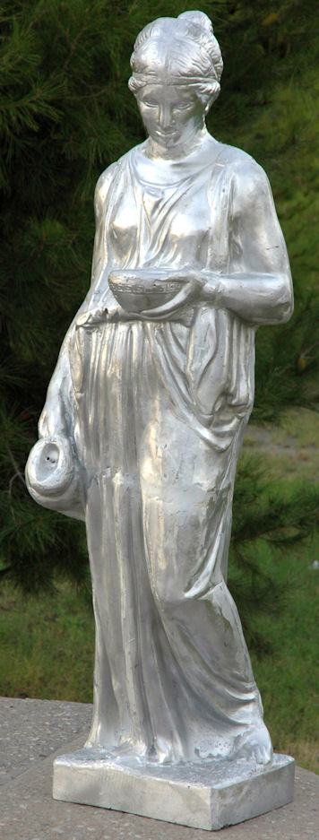 replica of athena full size cast aluminum statue