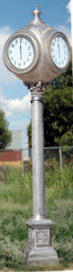 four dial street clock