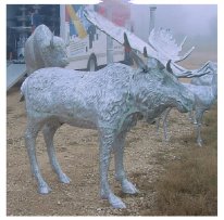 cast patio statue