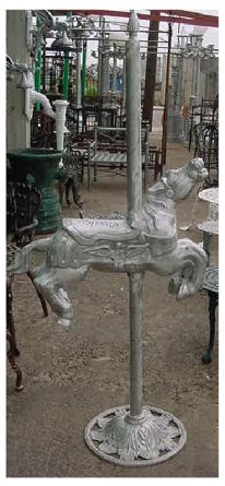 patio cast statue