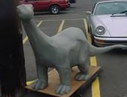 cast patio statue
