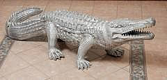 cast aluminum statue