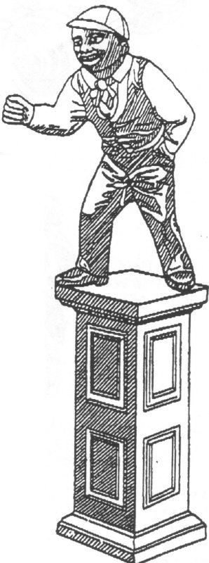 cast standing statue